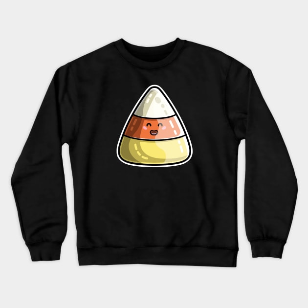 Kawaii Cute Candy Corn Crewneck Sweatshirt by freeves